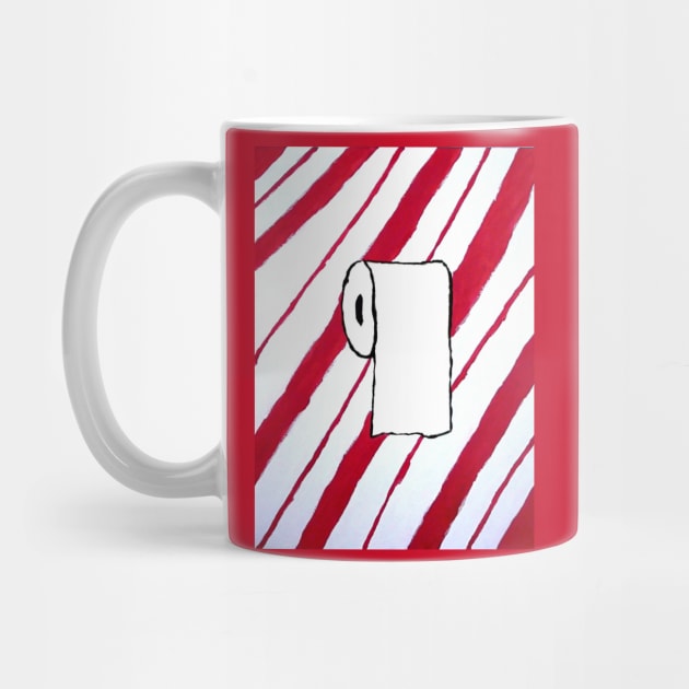 Candy Cane Toilet Paper by JadedAlice